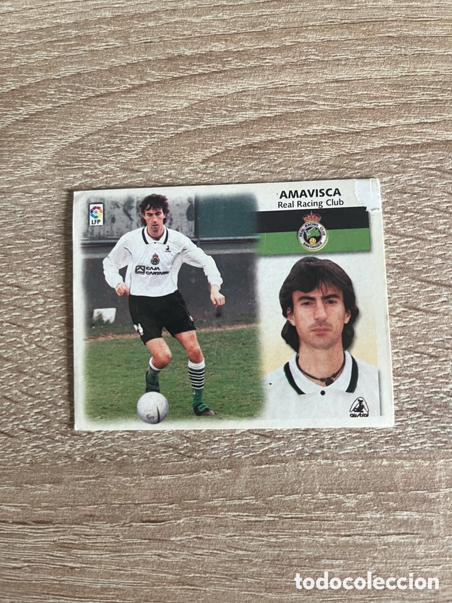 Cromos de f&uacute;tbol: AMAVISCA LIGA ESTE EDICIONES ESTE 1999 2000 99 00 RACING DE SANTANDER