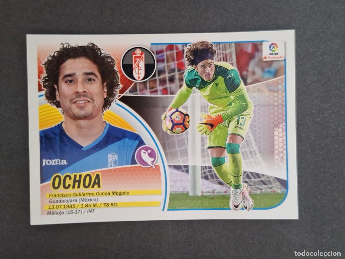 Cromos de f&uacute;tbol: L3 OCHOA GRANADA C. F. LIGA ESTE 2016 2017 16 17 NUNCA PEGADO SIN PEGAR