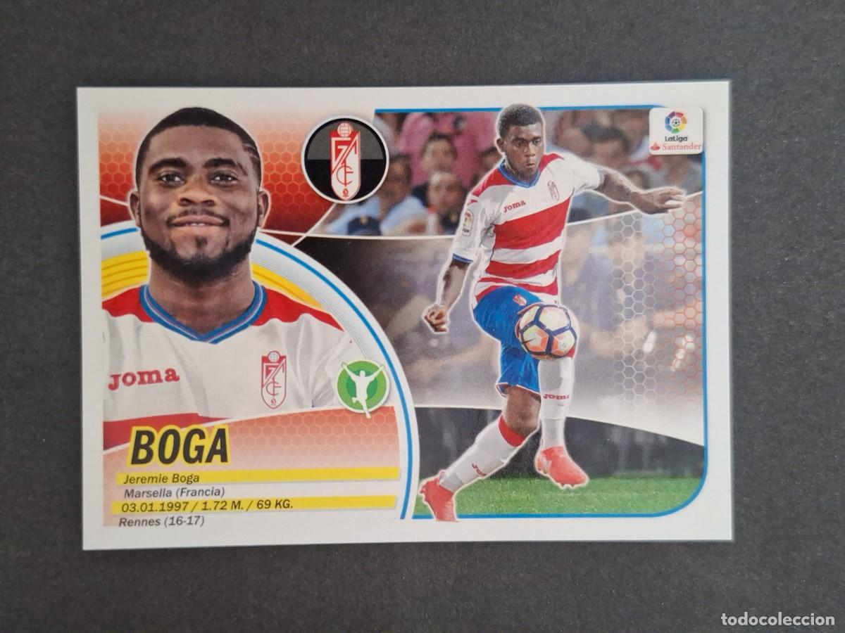 Cromos de f&uacute;tbol: L3 BOGA GRANADA C. F. LIGA ESTE 2016 2017 16 17 NUNCA PEGADO SIN PEGAR