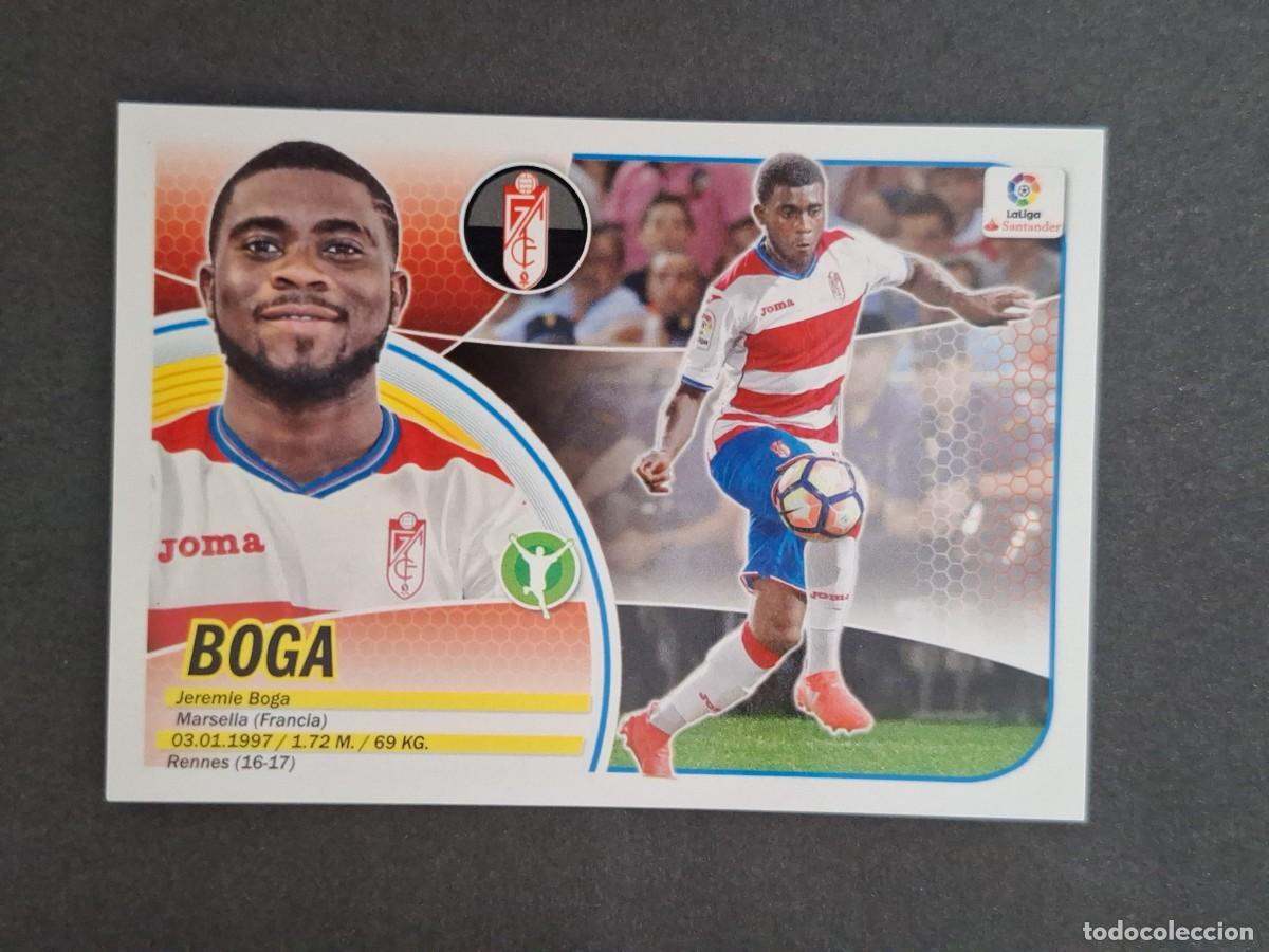 Cromos de f&uacute;tbol: L3 BOGA GRANADA C. F. LIGA ESTE 2016 2017 16 17 NUNCA PEGADO SIN PEGAR