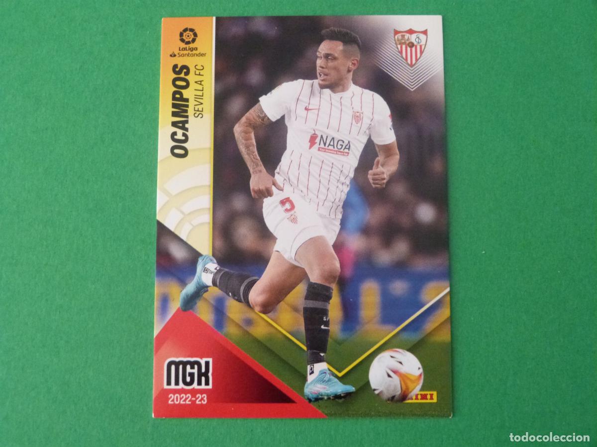 Cromos de f&uacute;tbol: TRADING CARD FUTBOL OCAMPOS SEVILLA F.C. N&ordm; 313 LIGA MEGACRACKS 2022-2023/22-23 PANINI