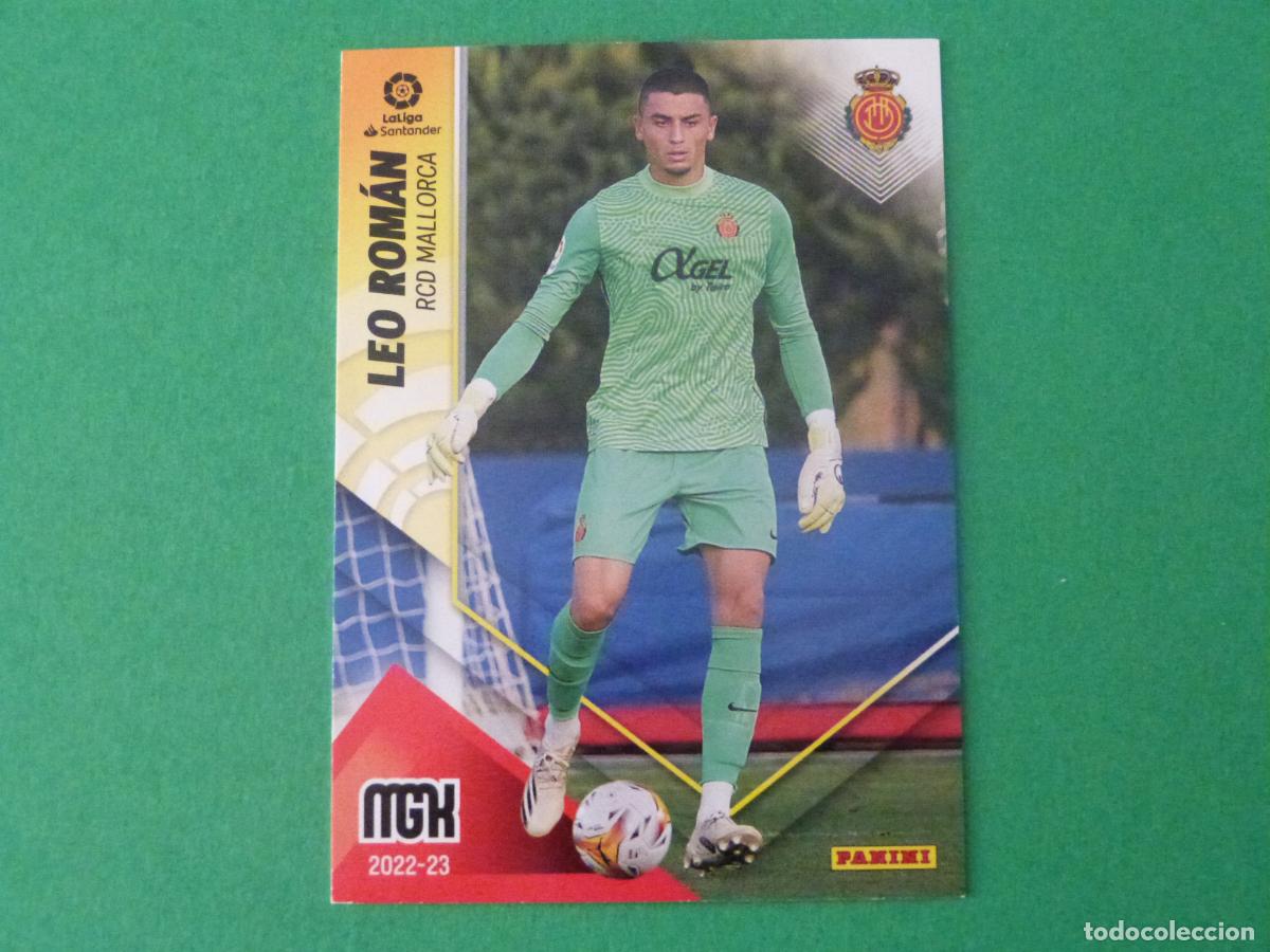 Cromos de f&uacute;tbol: TRADING CARD FUTBOL LEO ROMAN R.C.D. MALLORCA N&ordm; 228 LIGA MEGACRACKS 2022-2023/22-23 PANINI