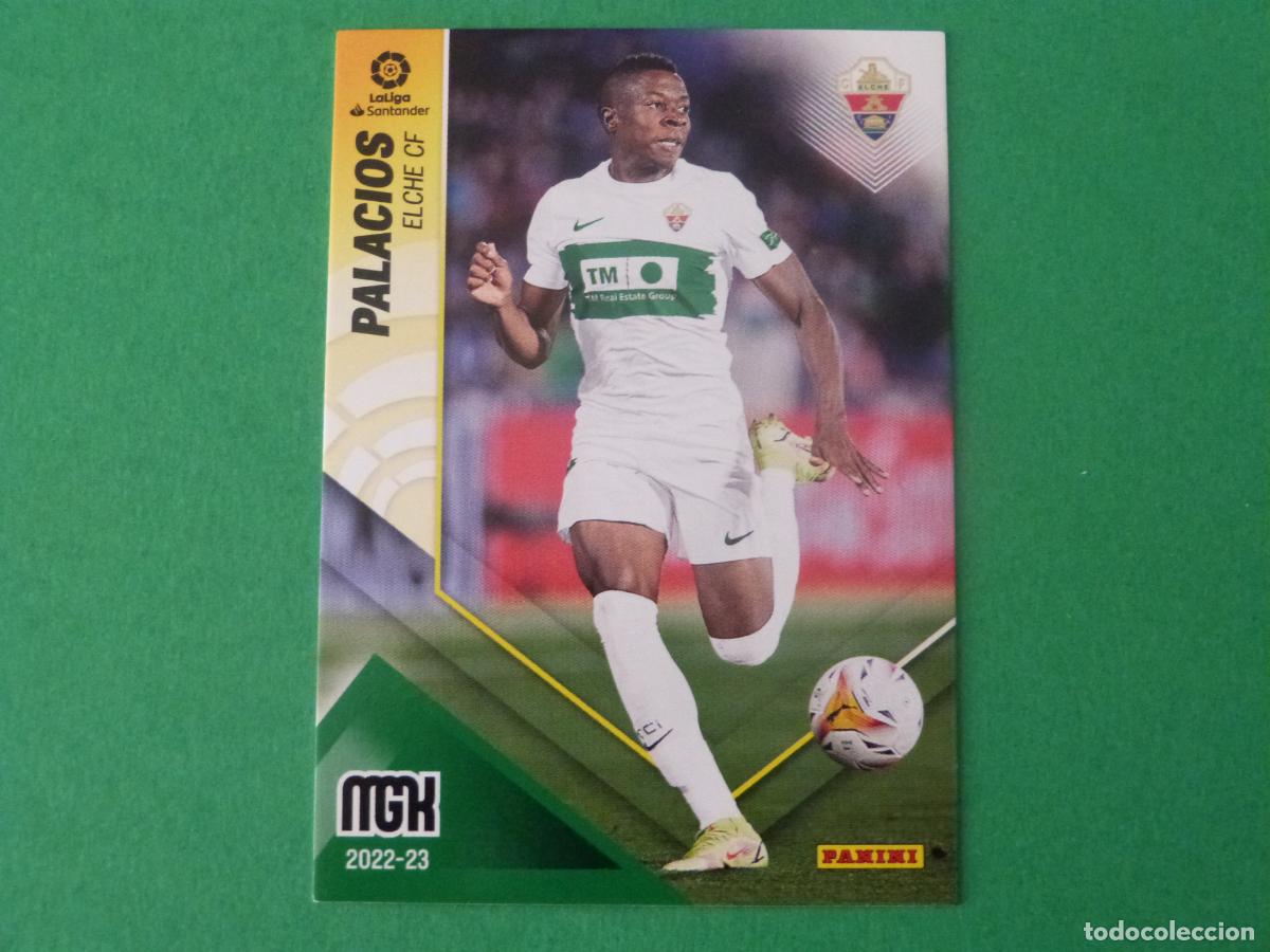 Cromos de f&uacute;tbol: TRADING CARD FUTBOL PALACIOS ELCHE C.F. N&ordm; 139 LIGA MEGACRACKS 2022-2023/22-23 PANINI