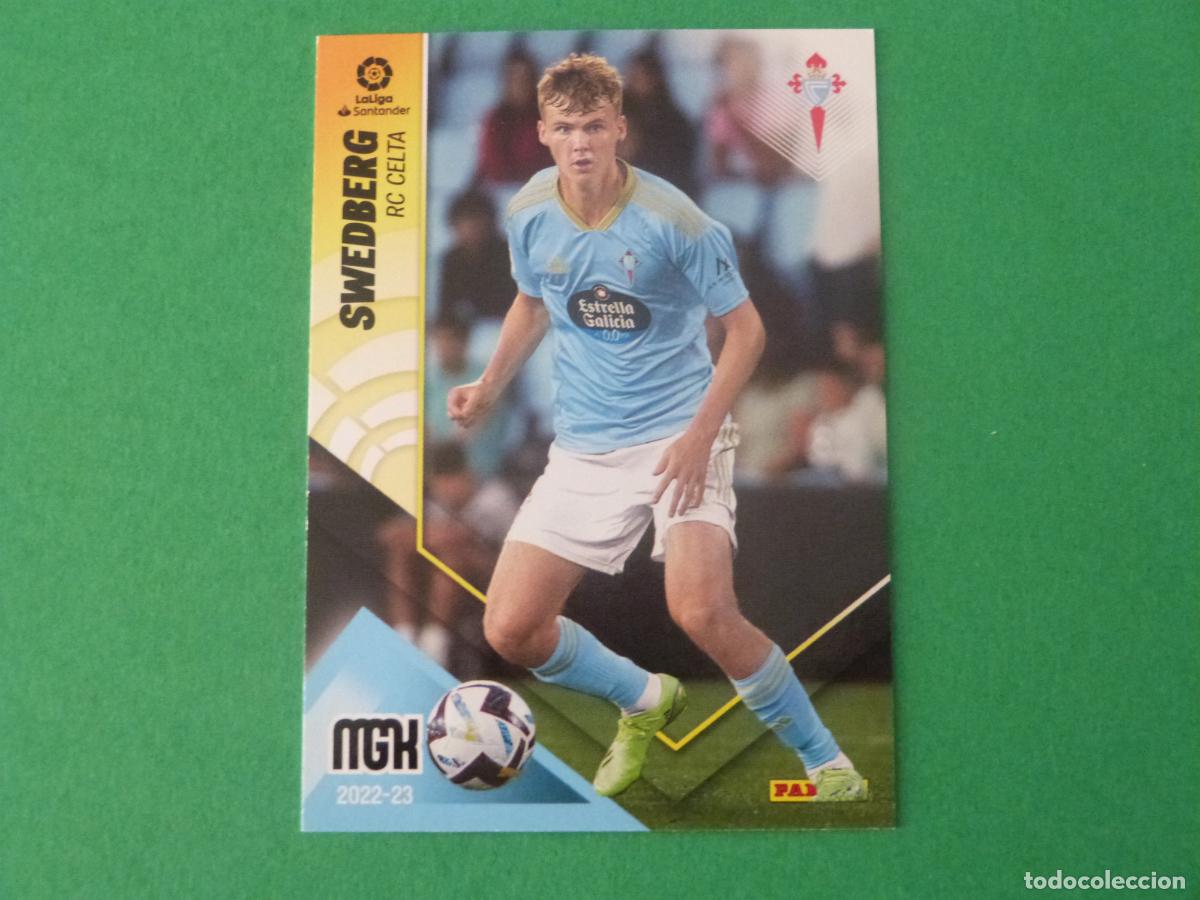 Cromos de f&uacute;tbol: TRADING CARD FUTBOL SWEDBERG CELTA DE VIGO N&ordm; 131 LIGA MEGACRACKS 2022-2023/22-23 PANINI