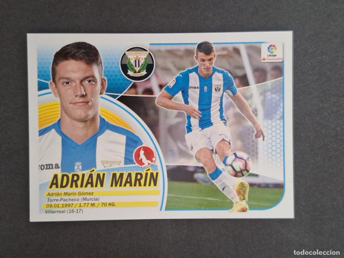 Cromos de f&uacute;tbol: L3 ADRIAN MARIN C. D. LEGANES LIGA ESTE 2016 2017 16 17 NUNCA PEGADO SIN PEGAR