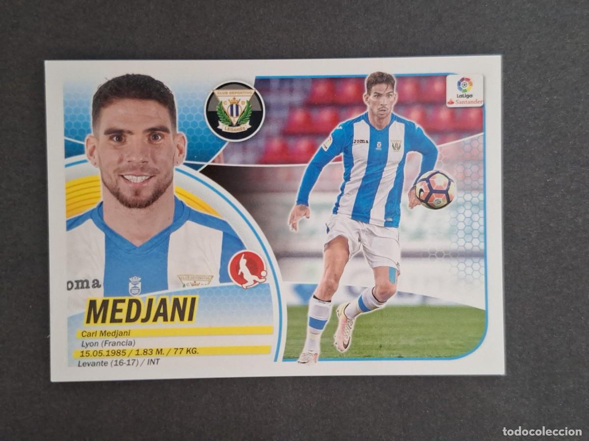 Cromos de f&uacute;tbol: L3 MEDJANI C. D. LEGANES LIGA ESTE 2016 2017 16 17 NUNCA PEGADO SIN PEGAR