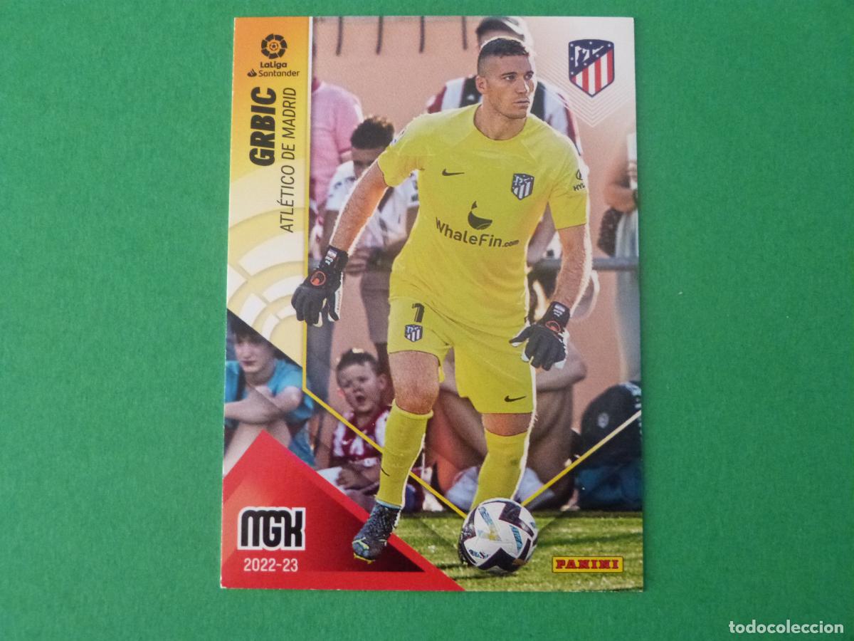 Cromos de f&uacute;tbol: TRADING CARD FUTBOL GRBIC ATLETICO DE MADRID N&ordm; 48 LIGA MEGACRACKS 2022-2023/22-23 PANINI