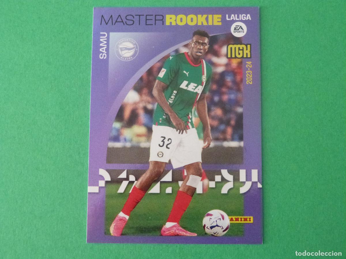 Cromos de f&uacute;tbol: TRADING CARD FUTBOL SAMU DEPORTIVO ALAVES N&ordm; 515 LIGA MEGACRACKS 2023-2024/23-24 PANINI
