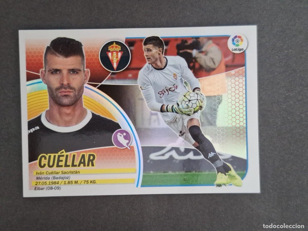 Figurine di Calcio: L3 CUELLAR SPORTING DE GIJON LIGA ESTE 2016 2017 16 17 NUNCA PEGADO SIN PEGAR