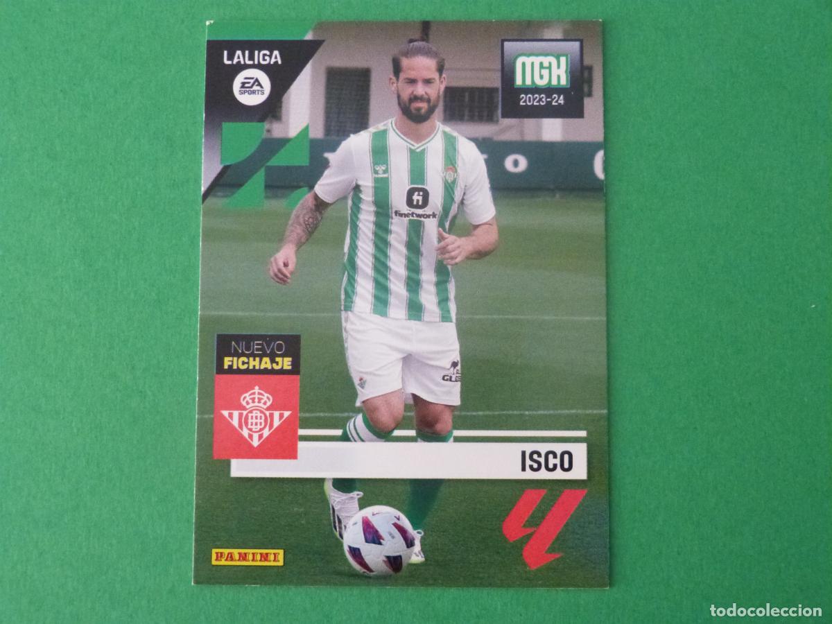 Cromos de f&uacute;tbol: TRADING CARD FUTBOL ISCO REAL BETIS BALOMPIE N&ordm; 473 LIGA MEGACRACKS 2023-2024/23-24 PANINI