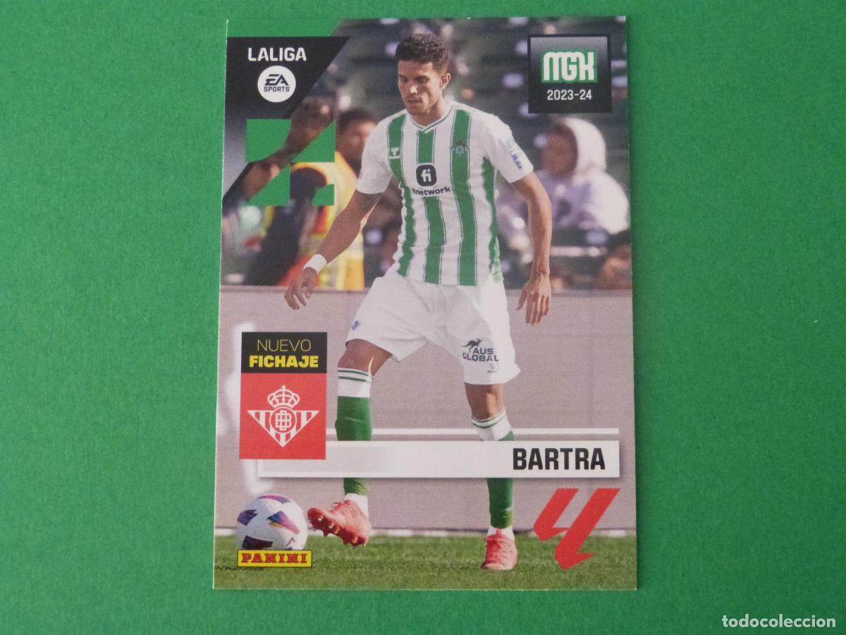 Cromos de f&uacute;tbol: TRADING CARD FUTBOL BARTRA REAL BETIS BALOMPIE N&ordm; 459 LIGA MEGACRACKS 2023-2024/23-24 PANINI