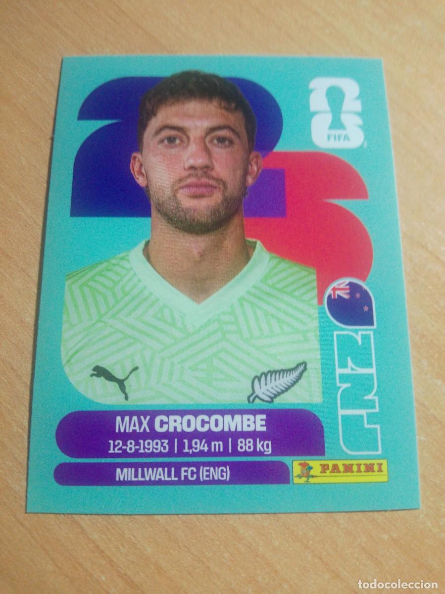 Cromos de f&uacute;tbol: NZL 2 CROCOMBE NUEVA ZELANDA MUNDIAL FIFA WORLD CUP 2026 26 PANINI STICKERS NUEVO