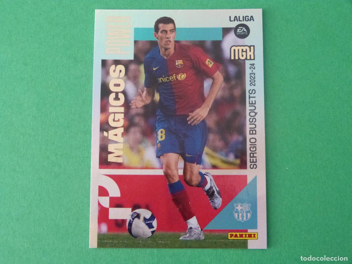 Cromos de f&uacute;tbol: TRADING CARD FUTBOL SERGIO BUSQUETS F.C. BARCELONA N&ordm; P441 LIGA MEGACRACKS 2023-2024/23-24 PANINI