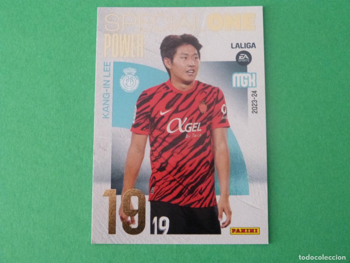 Cromos de f&uacute;tbol: TRADING CARD FUTBOL KANG-IN LEE R.C.D. MALLORCA N&ordm; P396 LIGA MEGACRACKS 2023-2024/23-24 PANINI