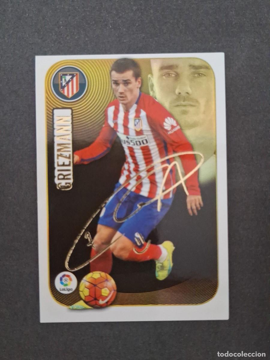Cromos de Futebol: L3 GRIEZMANN ATLETICO DE MADRID SERIE ORO LIGA ESTE 2016 2017 16 17 NUNCA PEGADO SIN PEGAR