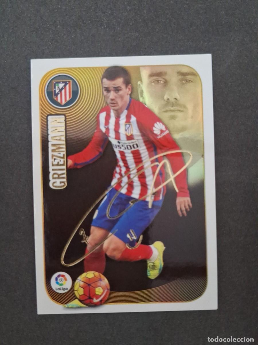Cromos de Futebol: L3 GRIEZMANN ATLETICO DE MADRID SERIE ORO LIGA ESTE 2016 2017 16 17 NUNCA PEGADO SIN PEGAR