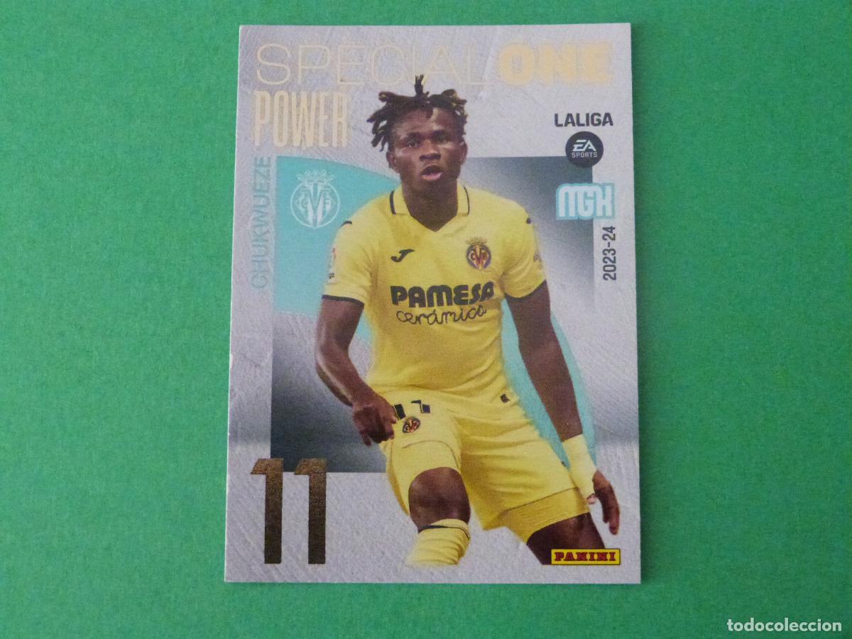 Cromos de Futebol: TRADING CARD FUTBOL CHUKWUEZE VILLARREAL C.F. N&ordm; P387 LIGA MEGACRACKS 2023-2024/23-24 PANINI
