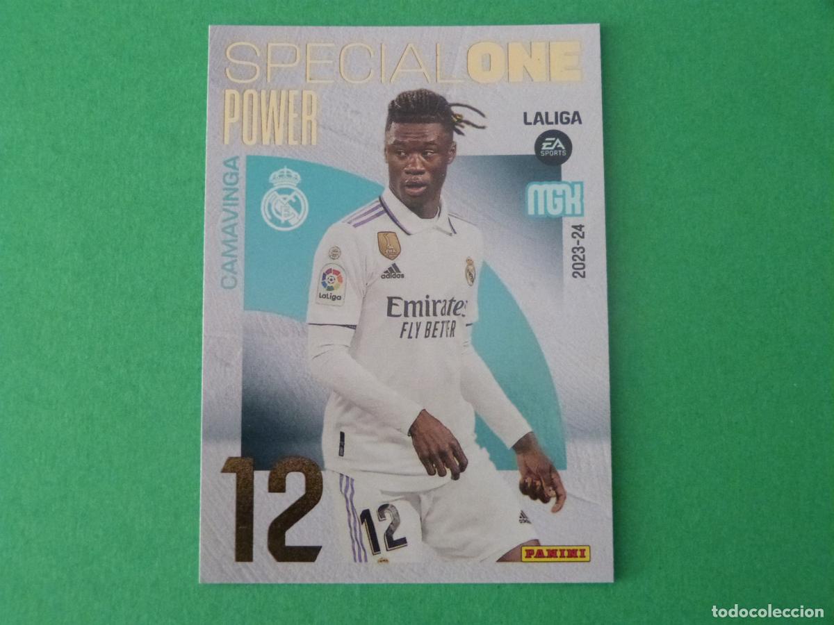 Cromos de Futebol: TRADING CARD FUTBOL CAMAVINGA REAL MADRID C.F. N&ordm; P386 LIGA MEGACRACKS 2023-2024/23-24 PANINI