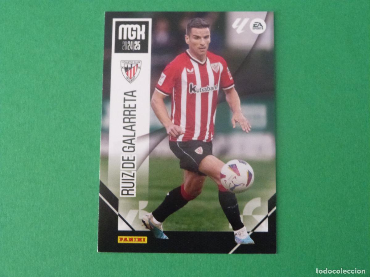 Cromos de f&uacute;tbol: TRADING CARD FUTBOL RUIZ DE GALARRETA ATH. BILBAO N&ordm; 48 LIGA MEGACRACKS 2024-2025/24-25 PANINI
