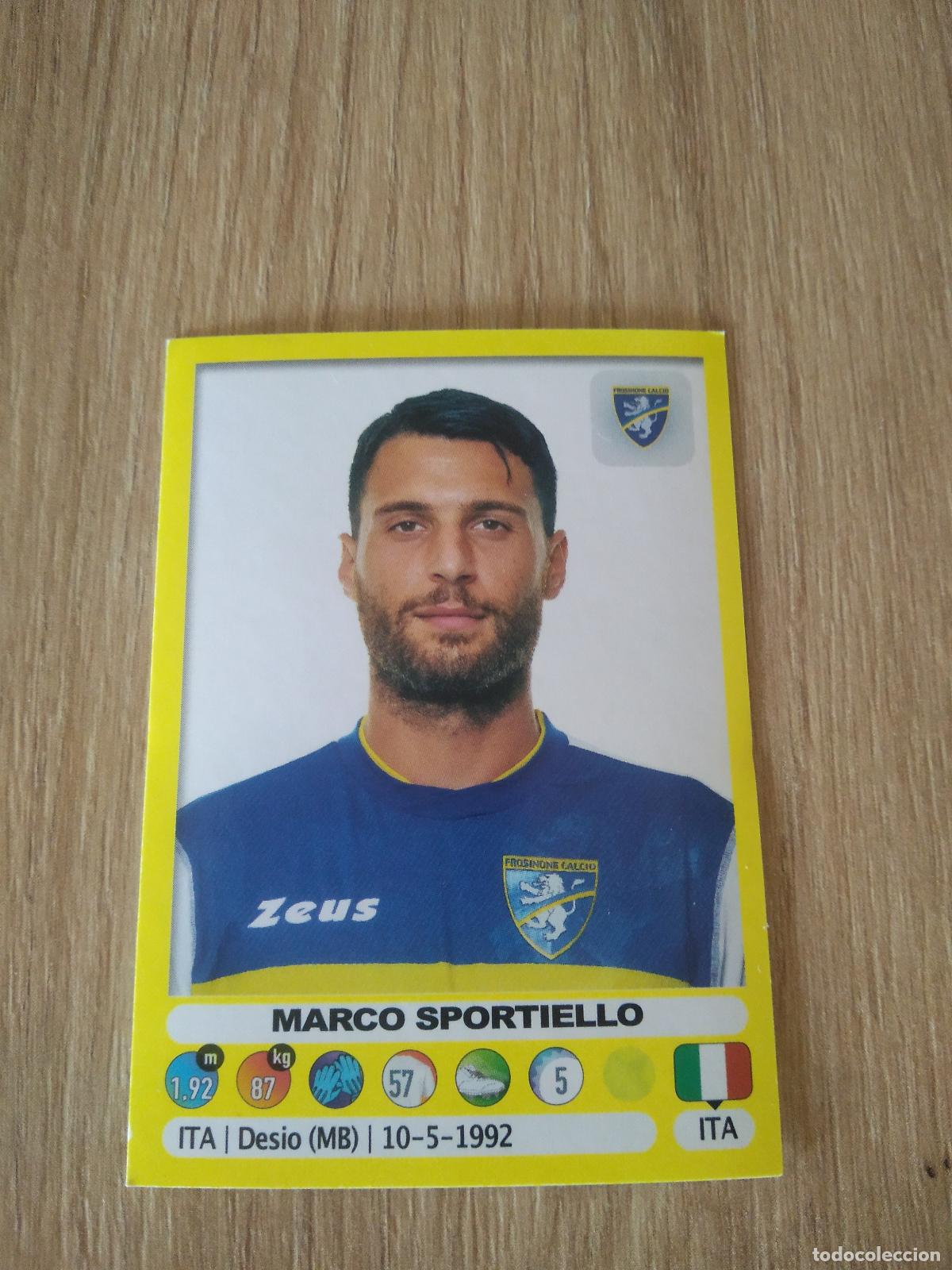 Cromos de f&uacute;tbol: 173 MARCO SPORTIELLO FROSINONE CROMO FUTBOL PANINI LIGA ITALIA 18-19 CALCIATORI 2018-2019