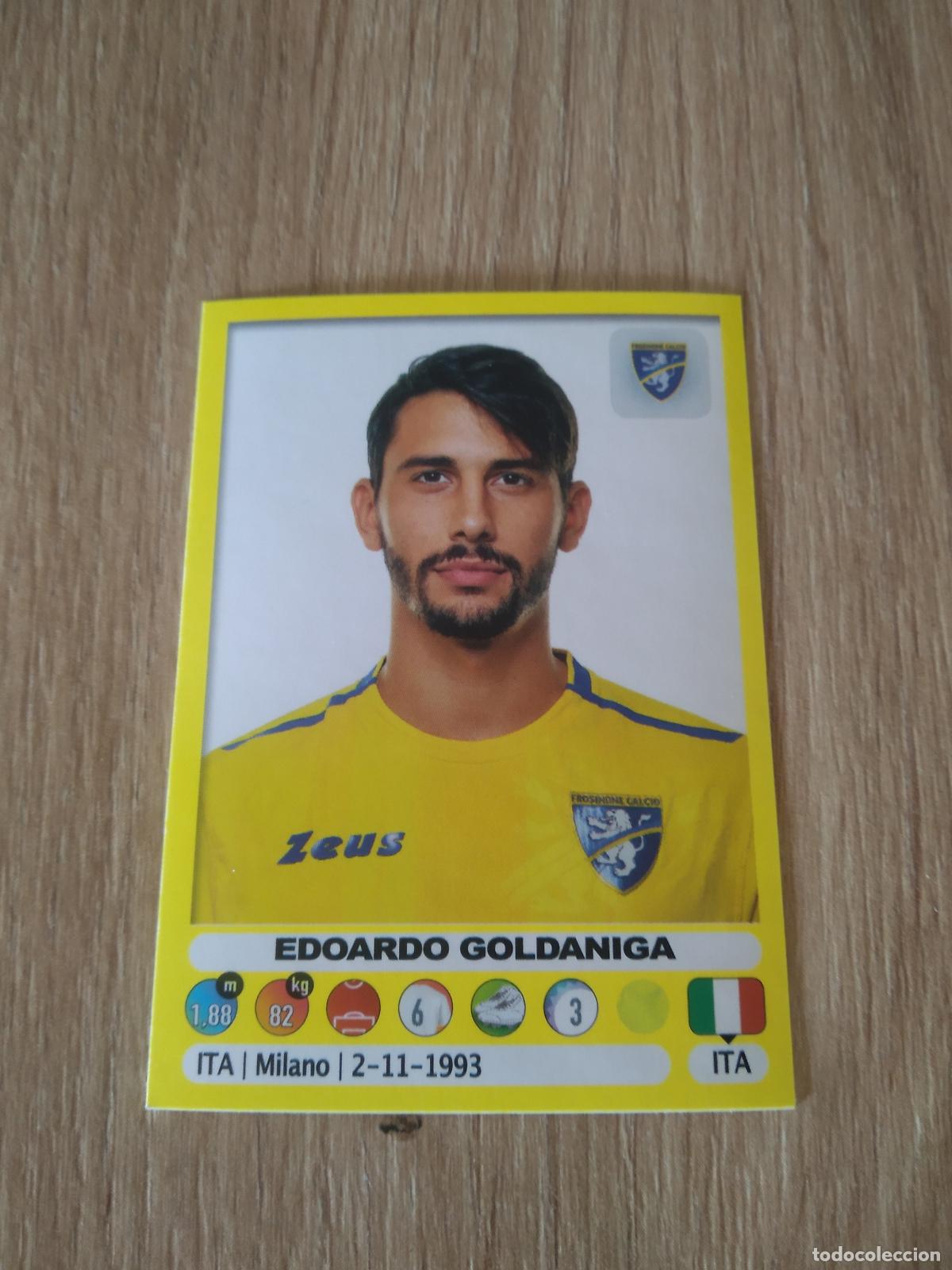 Cromos de f&uacute;tbol: 176 EDOARDO GOLDANIGA FROSINONE CROMO FUTBOL PANINI LIGA ITALIA 18-19 CALCIATORI 2018-2019