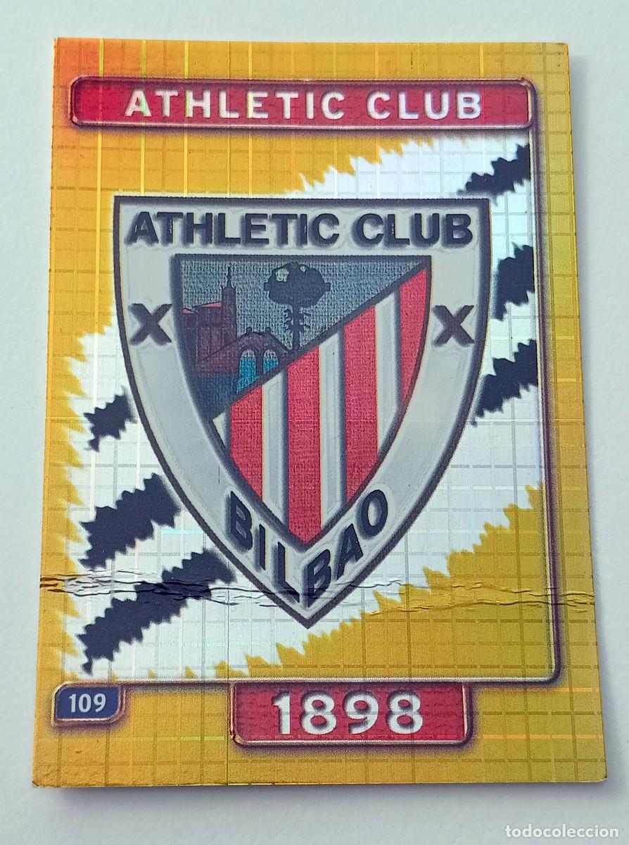 Cromos de f&uacute;tbol: CROMO FUTBOL ATHLETIC DE BILBAO MUNDI CROMO 2004-2005: ESCUDO