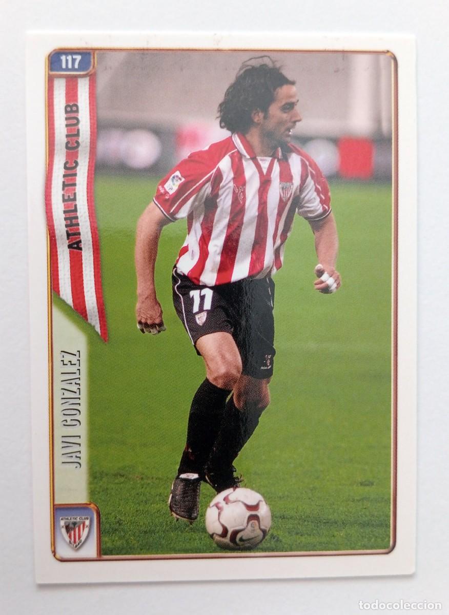 Cromos de f&uacute;tbol: CROMO FUTBOL ATHLETIC DE BILBAO MUNDI CROMO 2004-2005: JAVI GONZ&Aacute;LEZ