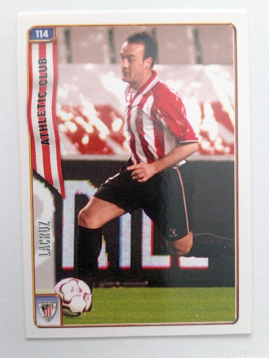 Cromos de f&uacute;tbol: CROMO FUTBOL ATHLETIC DE BILBAO MUNDI CROMO 2004-2005: LACRUZ