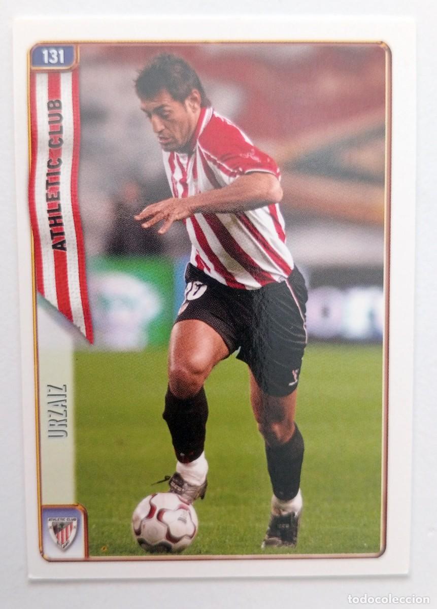 Cromos de f&uacute;tbol: CROMO FUTBOL ATHLETIC DE BILBAO MUNDI CROMO 2004-2005: URZ&Aacute;IZ