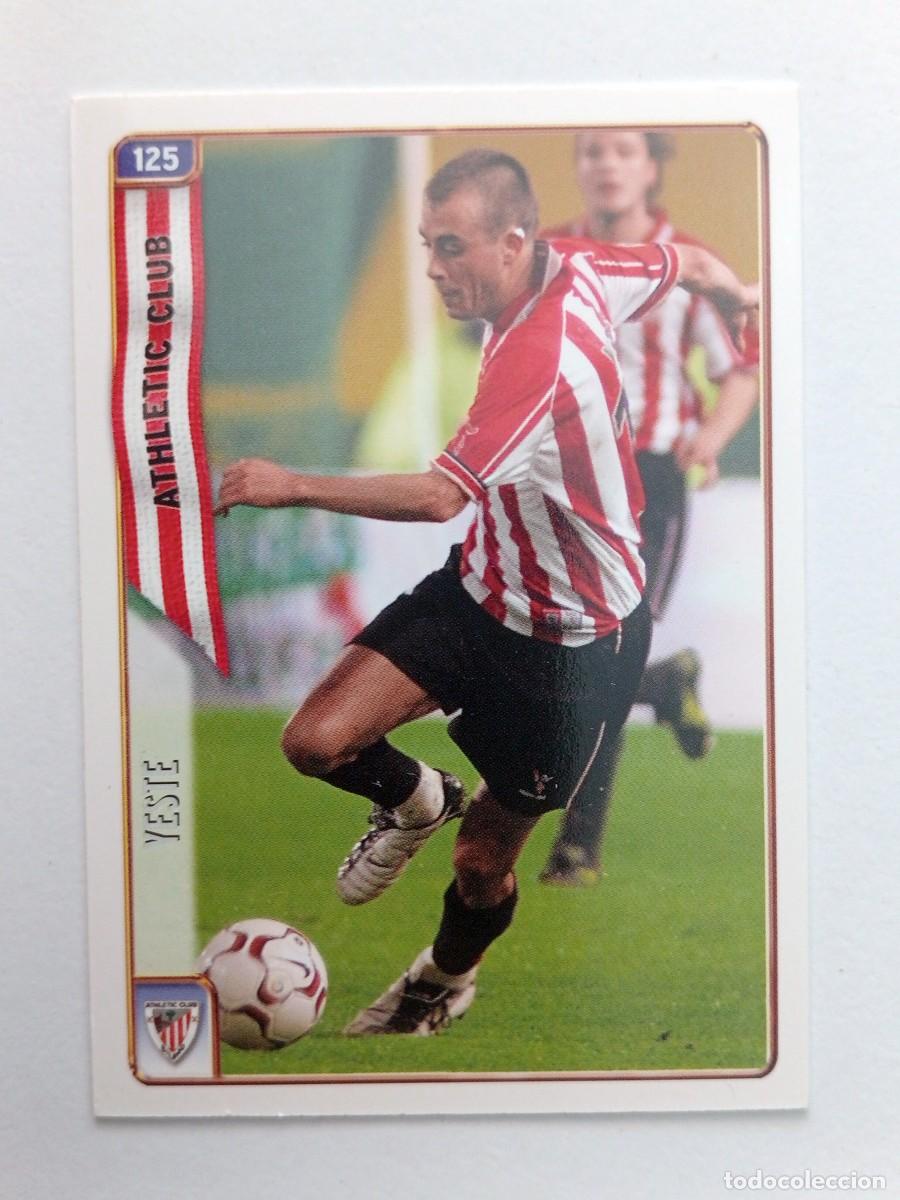 Cromos de f&uacute;tbol: CROMO FUTBOL ATHLETIC DE BILBAO MUNDI CROMO 2004-2005: YESTE