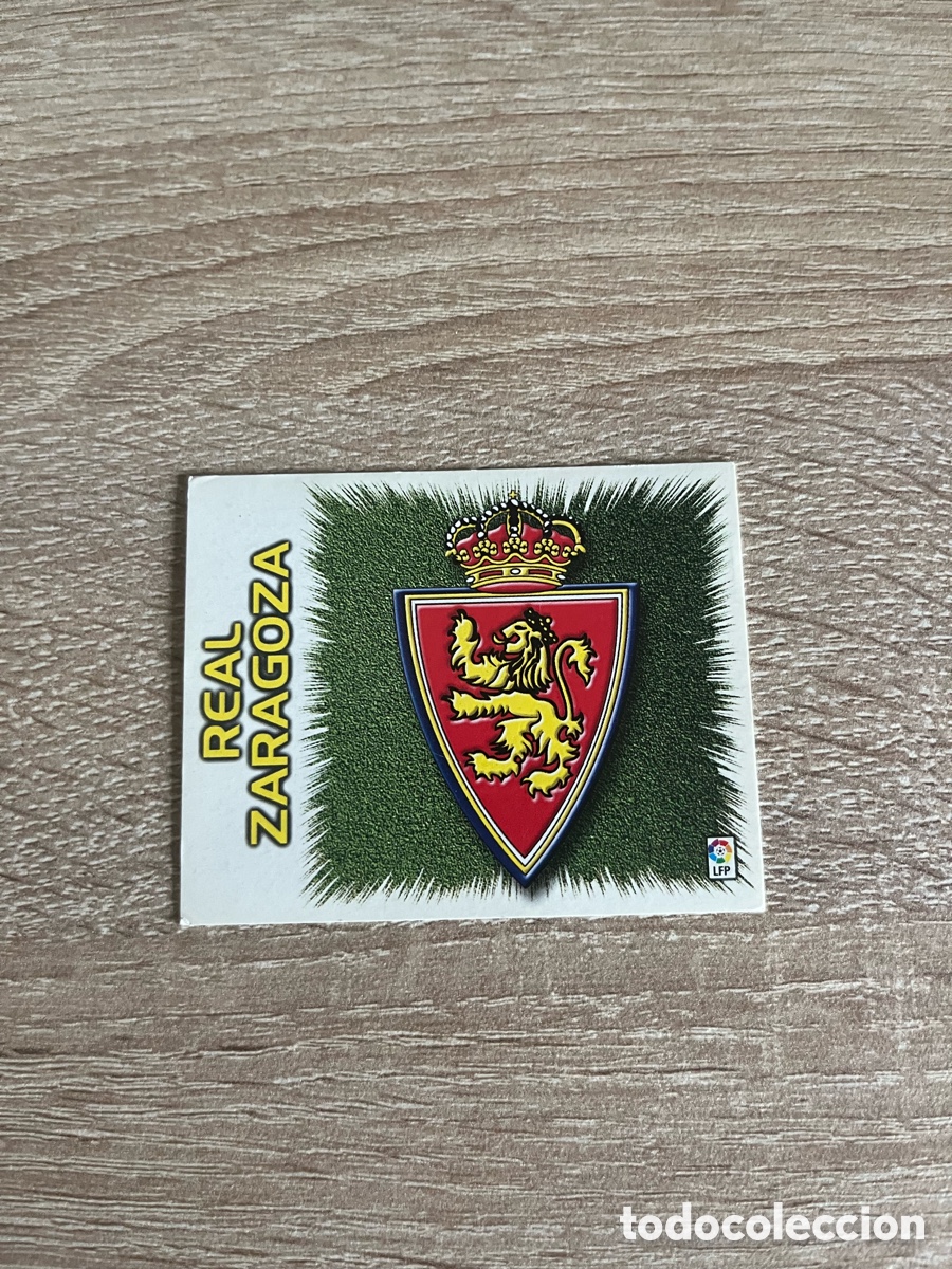 Cromos de f&uacute;tbol: ESCUDO LIGA ESTE EDICIONES ESTE 1999 2000 99 00 REAL ZARAGOZA