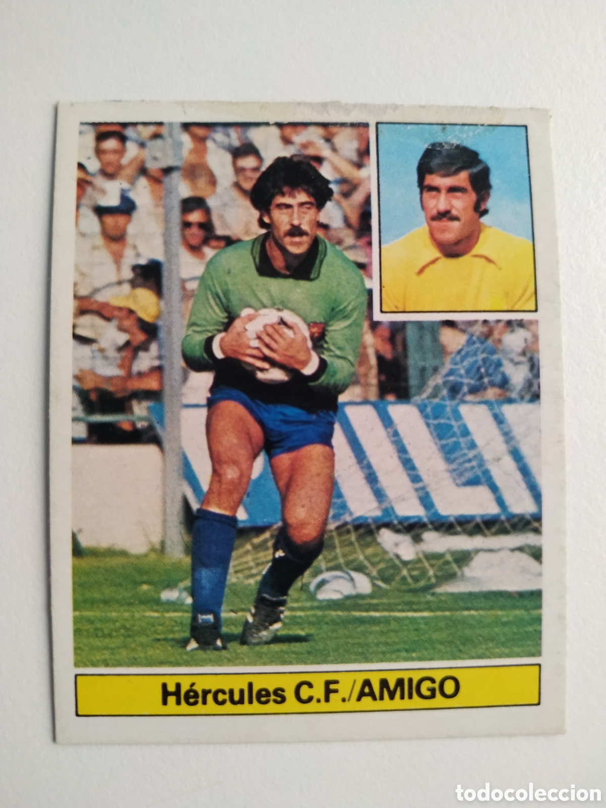 Cromos de f&uacute;tbol: AMIGO, CROMO FUTBOL EDICIONES ESTE 81-82 BAJA DIFICIL HERCULES 1981 1982