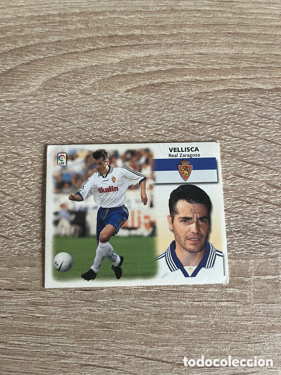 Cromos de f&uacute;tbol: VELLISCA LIGA ESTE EDICIONES ESTE 1999 2000 99 00 REAL ZARAGOZA