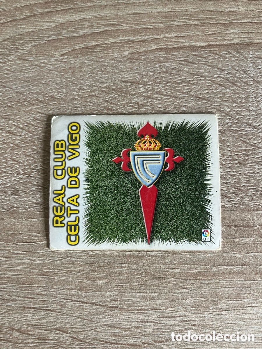 Cromos de f&uacute;tbol: ESCUDO LOGO LIGA ESTE EDICIONES ESTE 1999 2000 99 00 CELTA DE VIGO