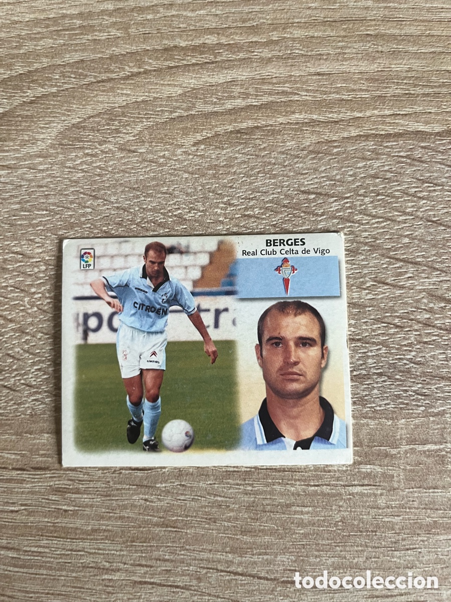 Cromos de f&uacute;tbol: BERGES LIGA ESTE EDICIONES ESTE 1999 2000 99 00 CELTA DE VIGO
