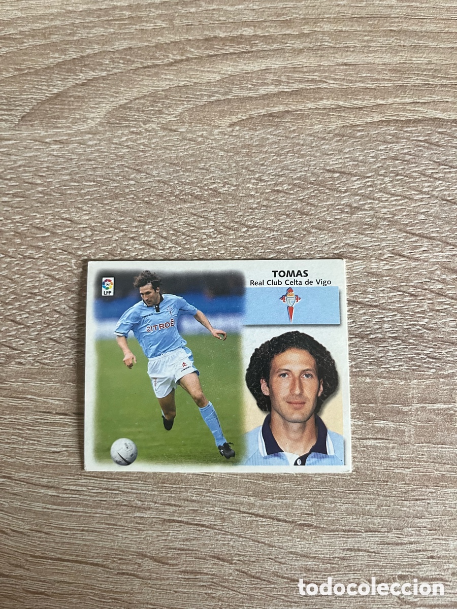 Cromos de f&uacute;tbol: TOM&Aacute;S LIGA ESTE EDICIONES ESTE 1999 2000 99 00 CELTA DE VIGO