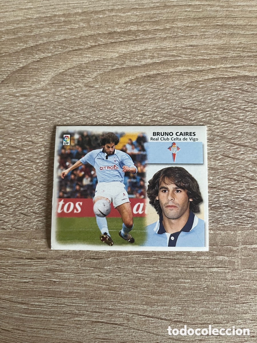 Cromos de f&uacute;tbol: BRUNO CAIRES LIGA ESTE EDICIONES ESTE 1999 2000 99 00 CELTA DE VIGO