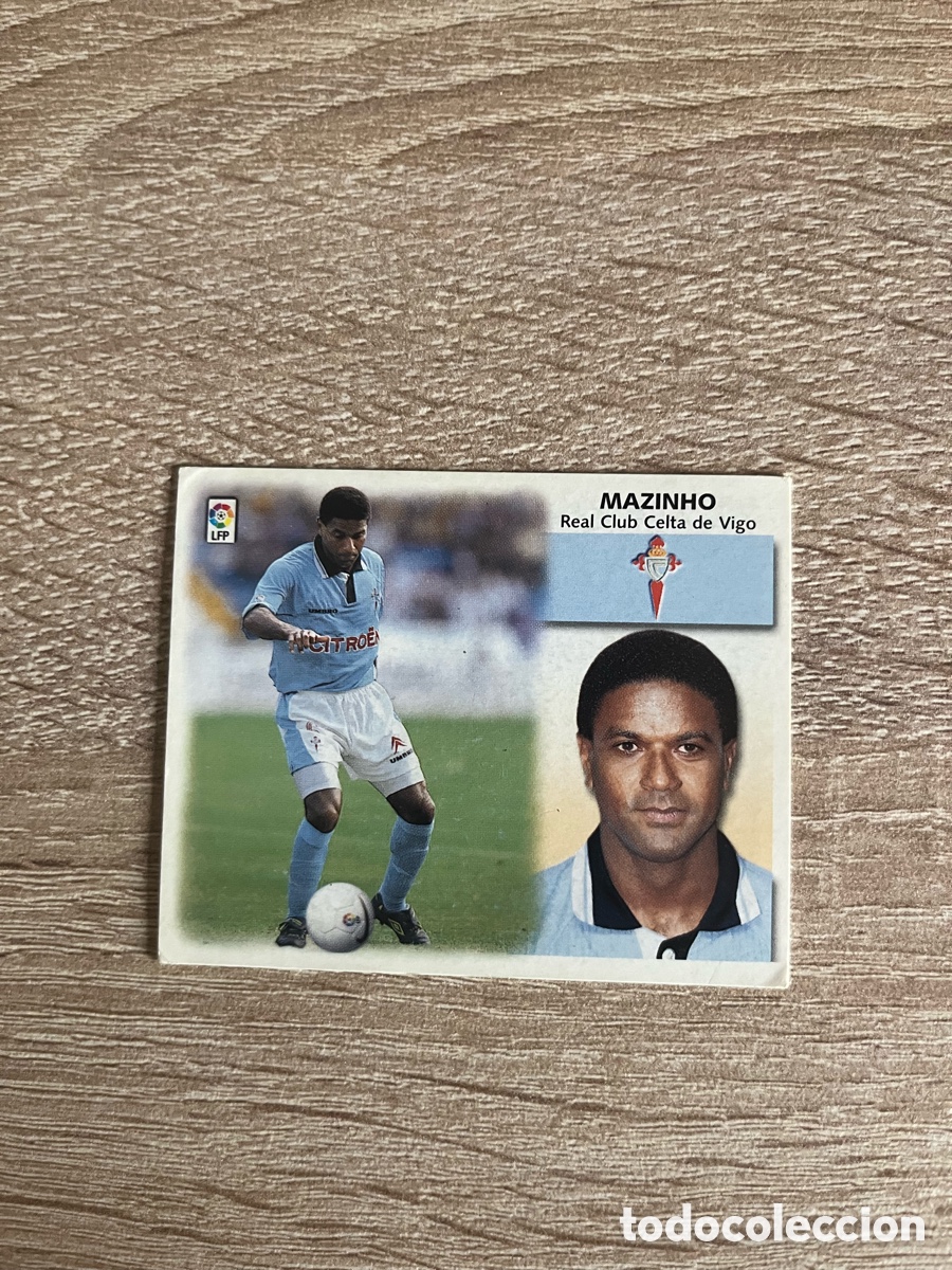 Cromos de f&uacute;tbol: MAZINHO LIGA ESTE EDICIONES ESTE 1999 2000 99 00 CELTA DE VIGO