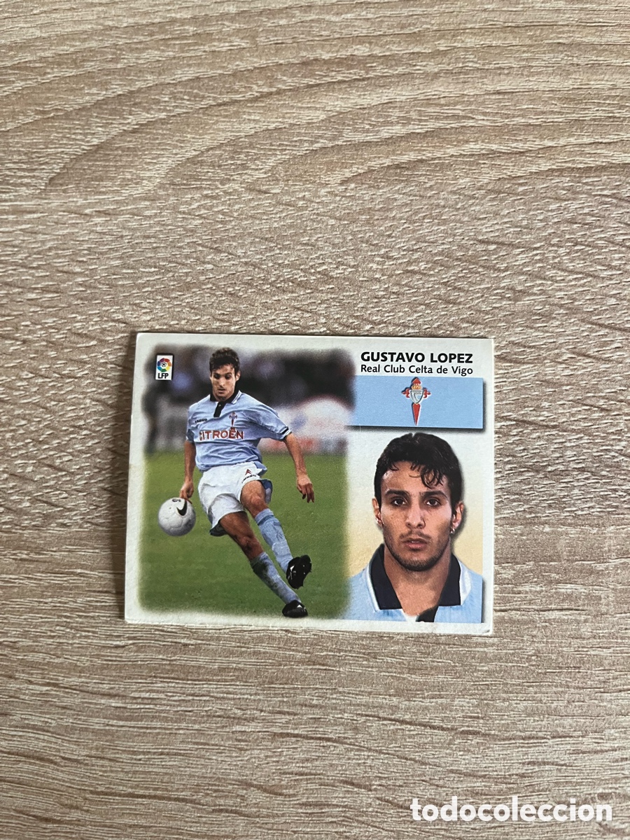 Cromos de f&uacute;tbol: GUSTAVO L&Oacute;PEZ COLOCA LIGA ESTE EDICIONES ESTE 1999 2000 99 00 CELTA DE VIGO