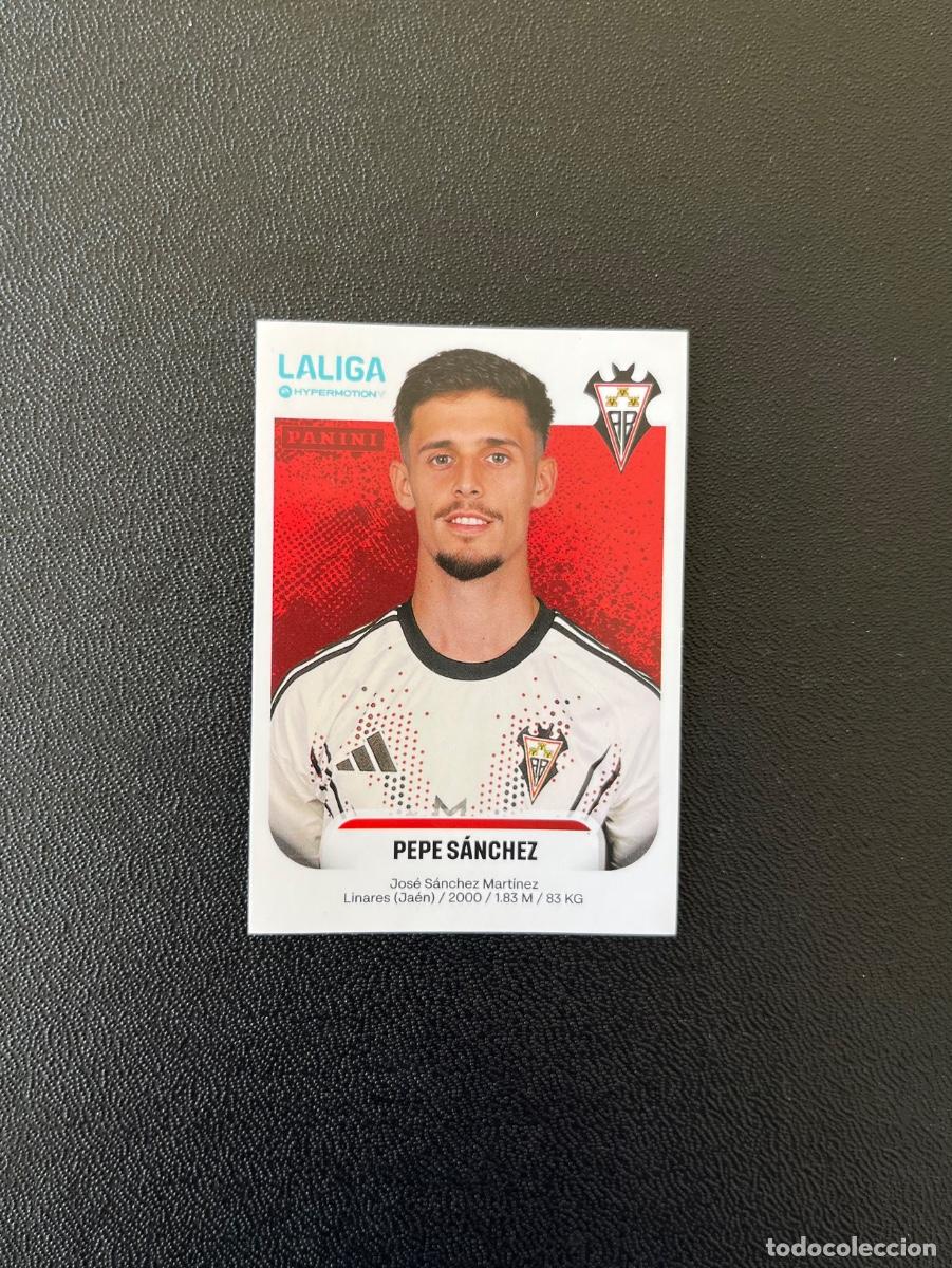 Cromos de f&uacute;tbol: 9 A PEPE S&Aacute;NCHEZ ALBACETE BALOMPI&Eacute; LA LIGA HYPERMOTION 2025 2026 PANINI 25 26