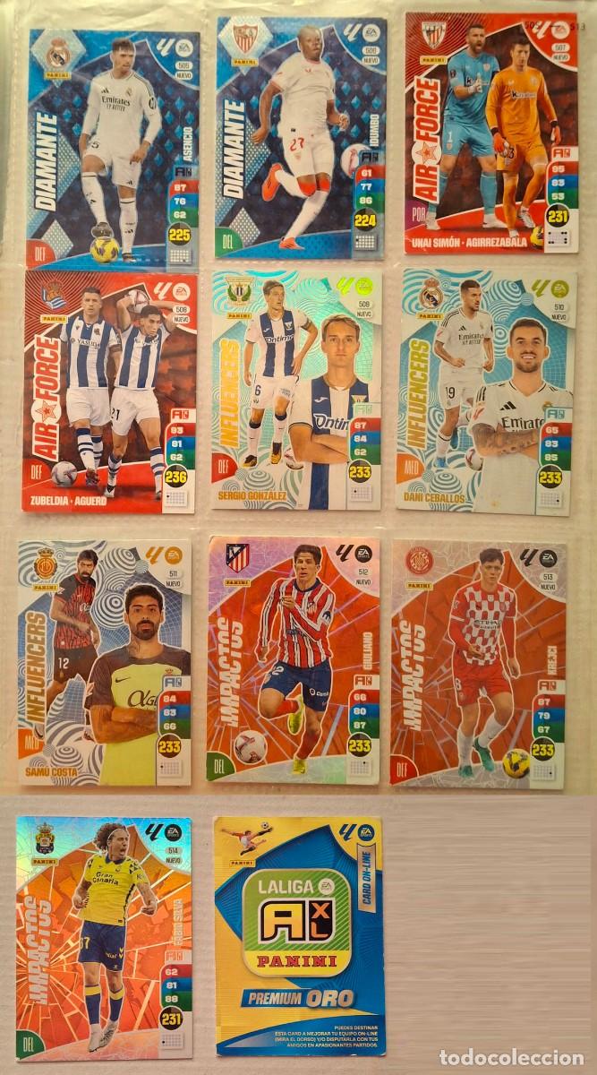 Cromos de Futebol: 11 cards Adrenalyn 2024-2025 24-25