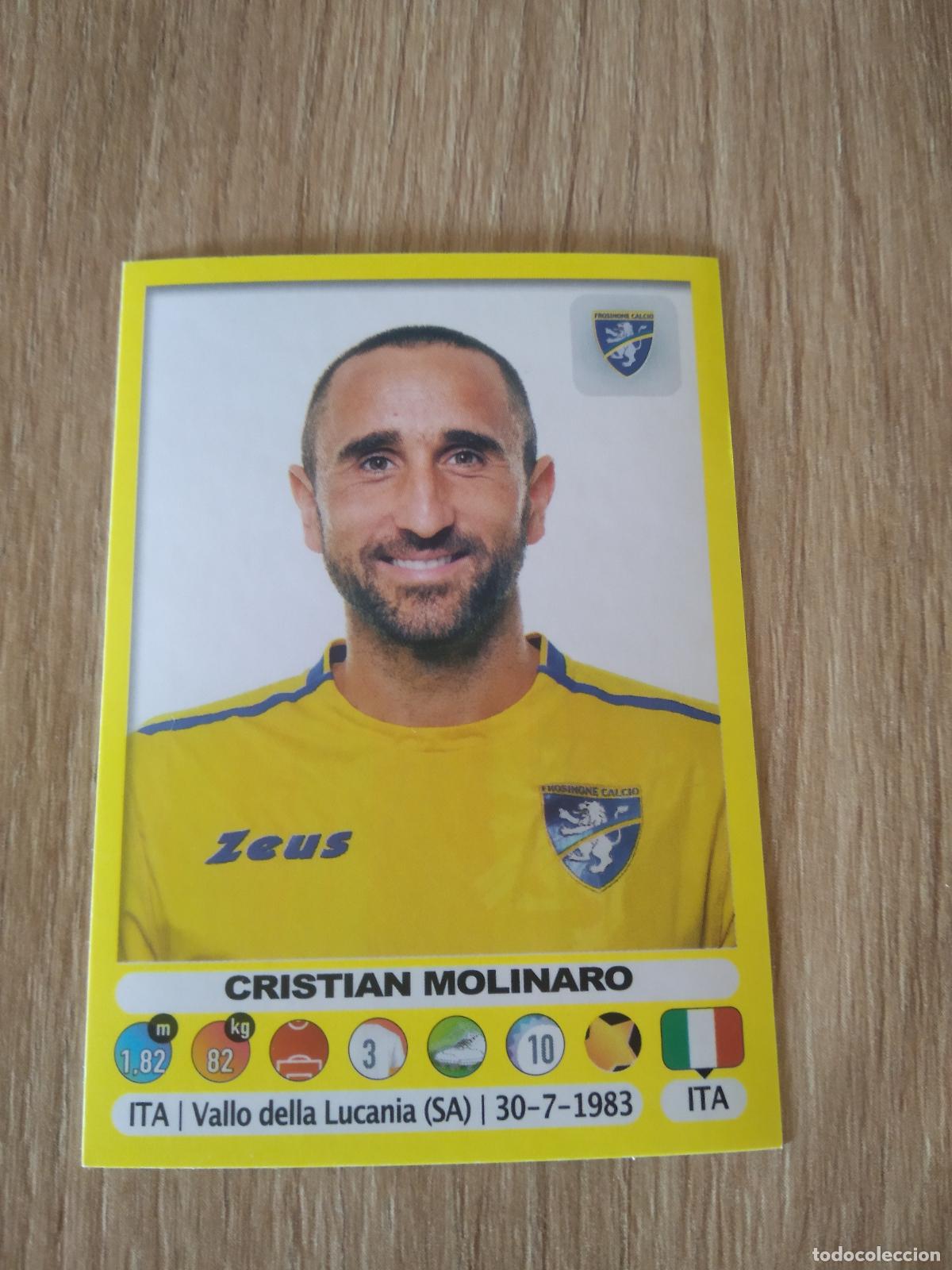 Cromos de f&uacute;tbol: 178 CRISTIAN MOLINARO FROSINONE CROMO FUTBOL PANINI LIGA ITALIA 18-19 CALCIATORI 2018-2019