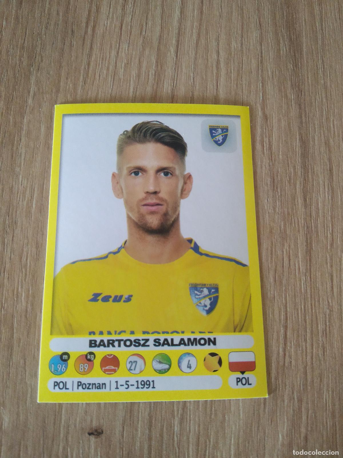 Cromos de f&uacute;tbol: 179 BARTOSZ SALAMON FROSINONE CROMO FUTBOL PANINI LIGA ITALIA 18-19 CALCIATORI 2018-2019