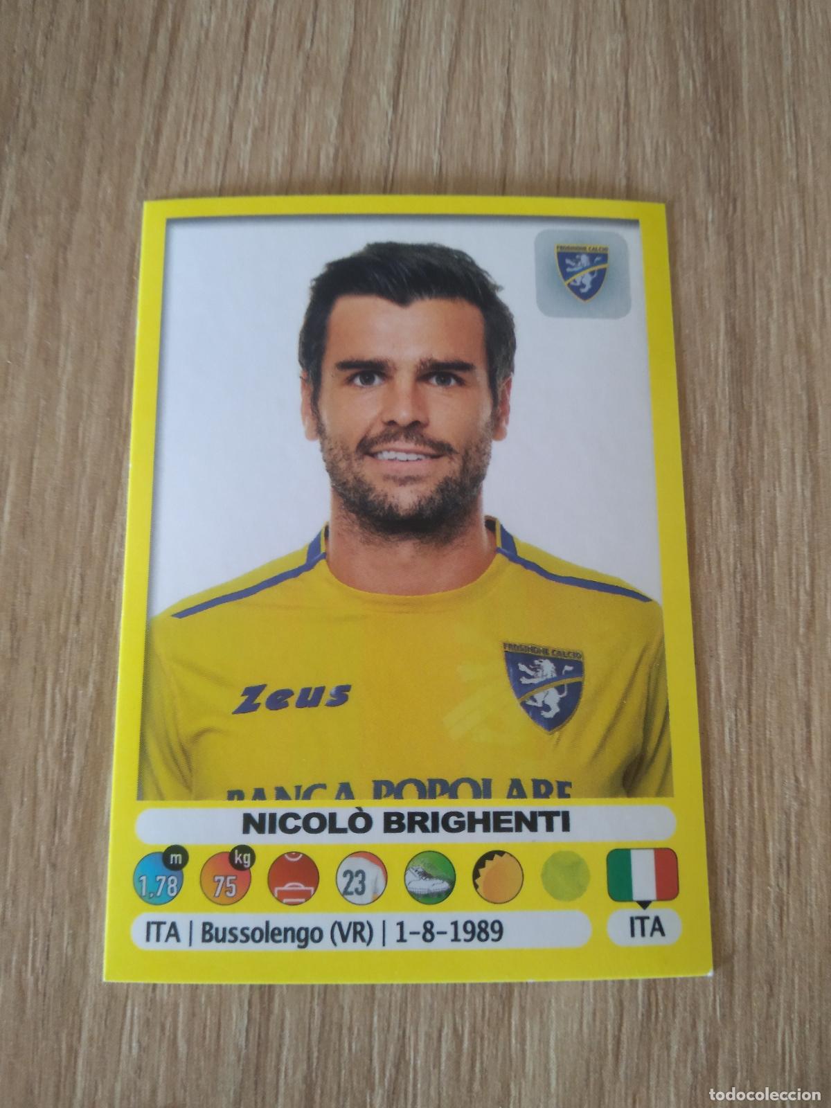 Cromos de f&uacute;tbol: 180 NICOLO BRIGHENTI FROSINONE CROMO FUTBOL PANINI LIGA ITALIA 18-19 CALCIATORI 2018-2019