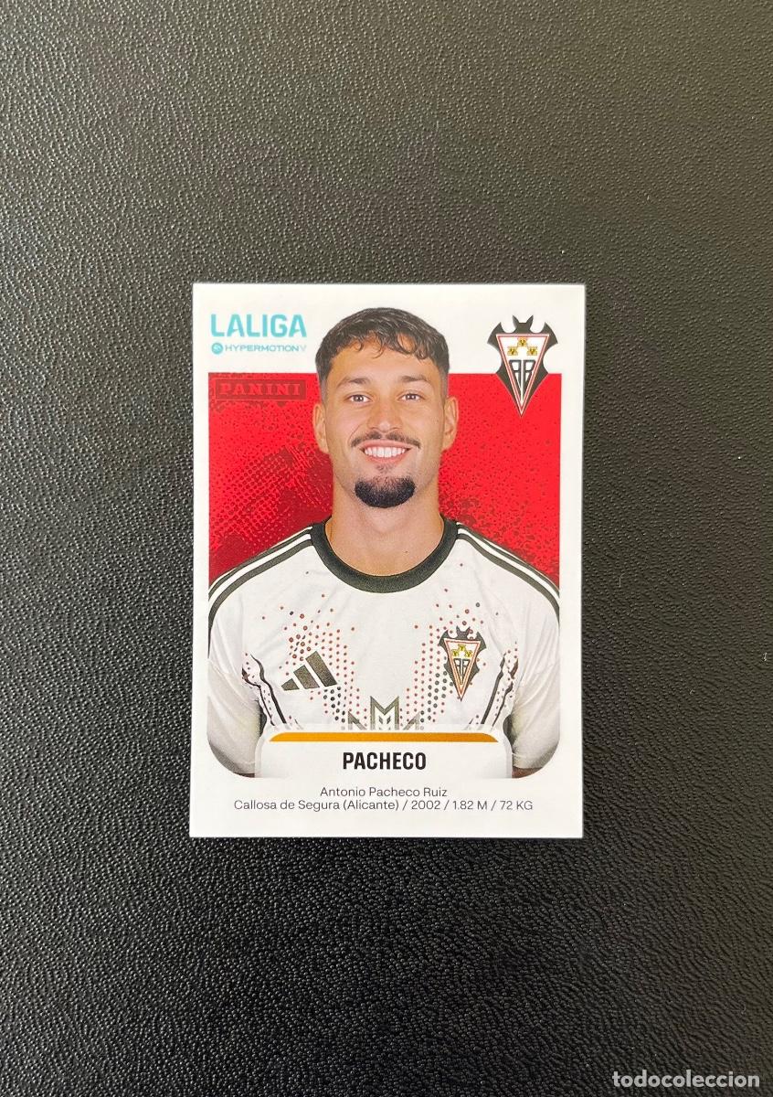 Cromos de f&uacute;tbol: 14 ANTONIO PACHECO ALBACETE BALOMPI&Eacute; LA LIGA HYPERMOTION 2025 2026 PANINI 25 26