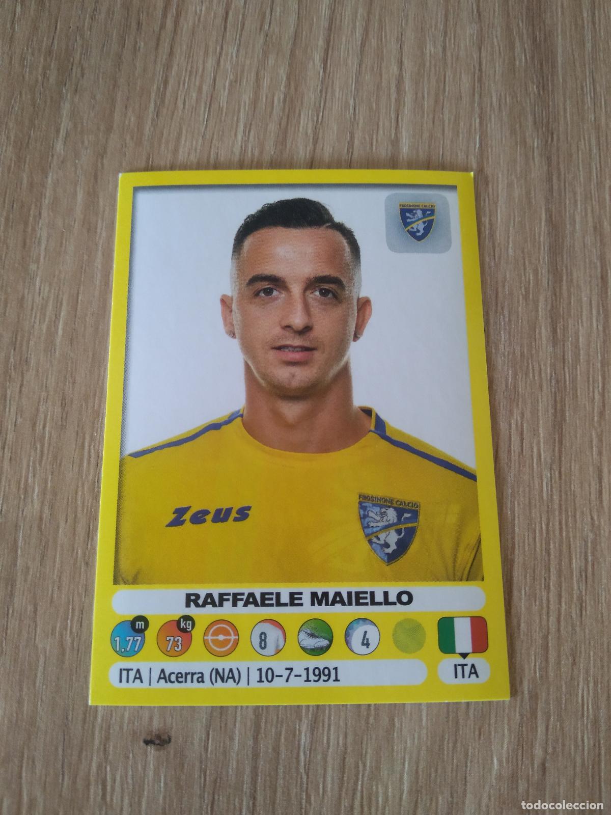 Cromos de f&uacute;tbol: 189 RAFFAELE MAIELLO FROSINONE CROMO FUTBOL PANINI LIGA ITALIA 18-19 CALCIATORI 2018-2019