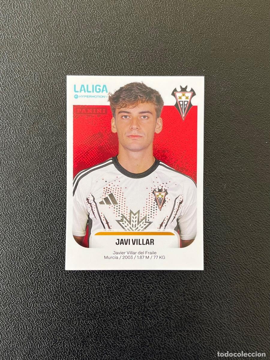 Cromos de f&uacute;tbol: 15 JAVI VILLAR ALBACETE BALOMPI&Eacute; LA LIGA HYPERMOTION 2025 2026 PANINI 25 26