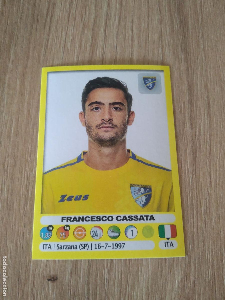 Cromos de f&uacute;tbol: 191 FRANCESCO CASSATA FROSINONE CROMO FUTBOL PANINI LIGA ITALIA 18-19 CALCIATORI 2018-2019