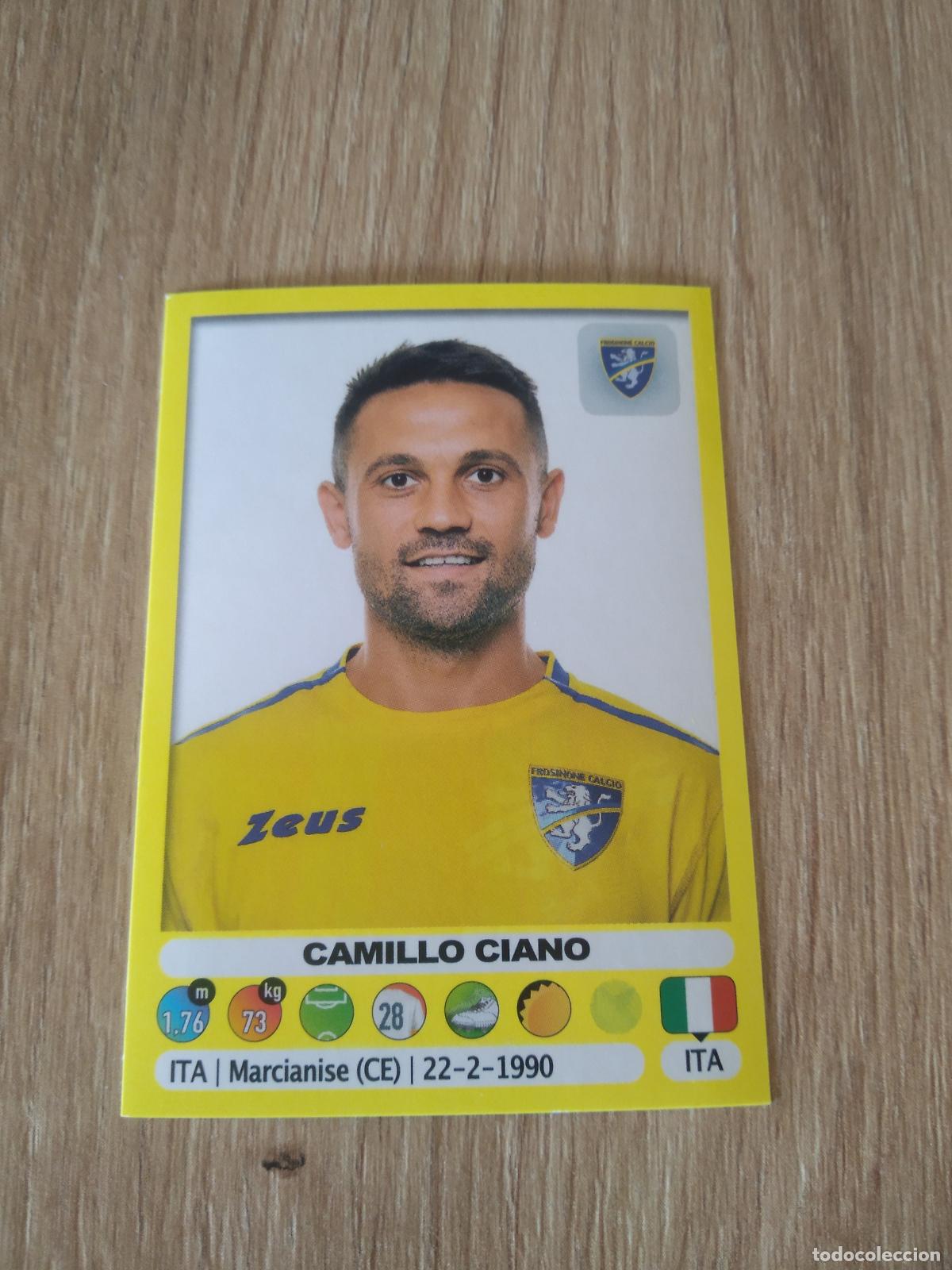 Cromos de f&uacute;tbol: 192 CAMILLO CIANO FROSINONE CROMO FUTBOL PANINI LIGA ITALIA 18-19 CALCIATORI 2018-2019