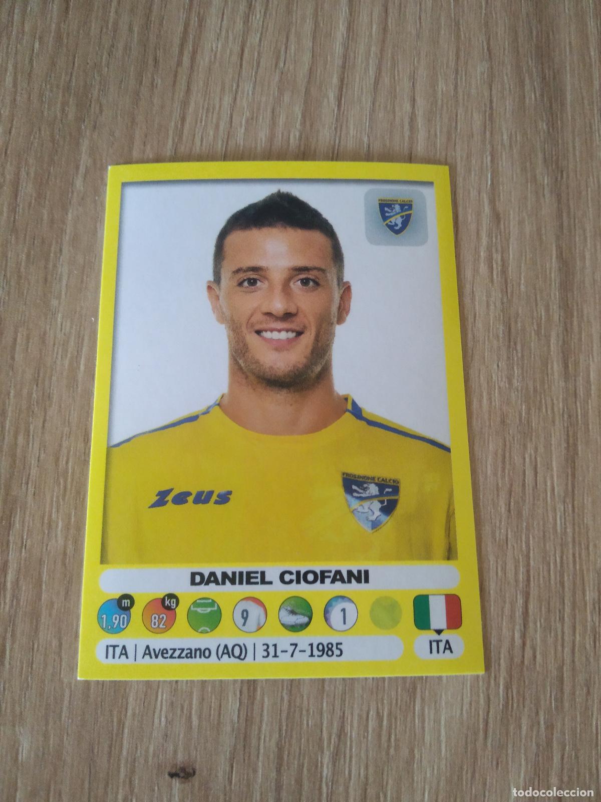 Cromos de f&uacute;tbol: 193 DANIEL CIOFANI FROSINONE CROMO FUTBOL PANINI LIGA ITALIA 18-19 CALCIATORI 2018-2019
